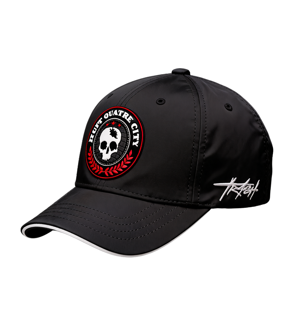CASQUETTE NOIRE 84CITY — ÉDITION ROUGE